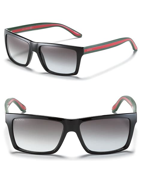 gucci dangle sunglasses|gucci men's wayfarer sunglasses.